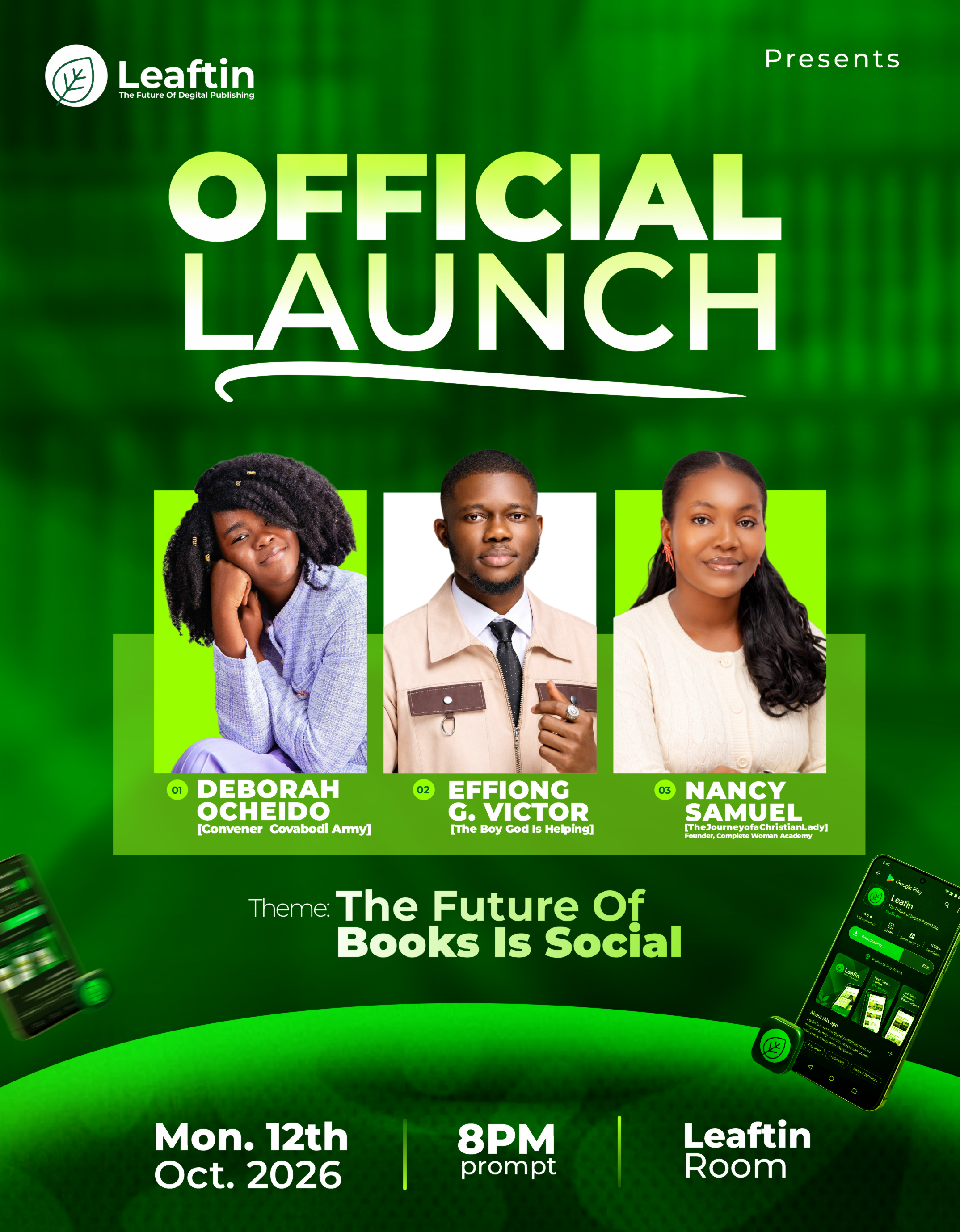 LEAFTIN APP LAUNCH cover